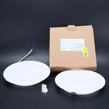 Balenie 2 ks 24W LED stropné svietidlo, ploché, 230V, 2200lm, IP44, ultratenké LED stropné bodové