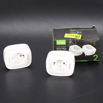 GHome Smart s USB 16A, Wi-Fi zásuvka s meraním spotreby energie, s diaľkovým ovládaním pomocou