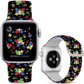 Sportovní měkké silikonové řemínky kompatibilní s Apple…
