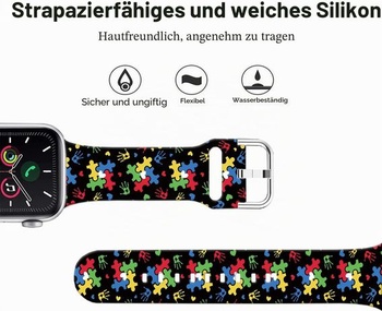Športové mäkké silikónové remienky kompatibilné s Apple Watch 49mm / Ultra 46mm 45mm 44mm 42mm 41mm