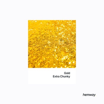 Hemway Extra Chunky trblietavý prášok, multifunkčný, 1 mm/1000 mikrónov, 100 g, unikátne farby pre