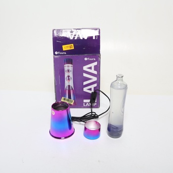 Lávová lampa Fisúra farebná