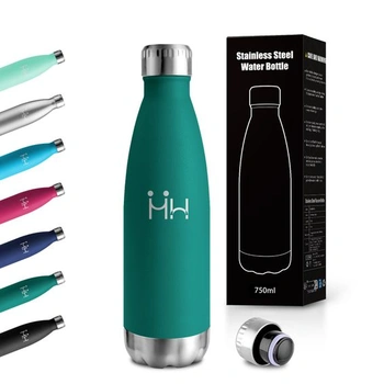 Termoska 750ml, bez BPA, láhev na pití s brčkem, vhodná na…