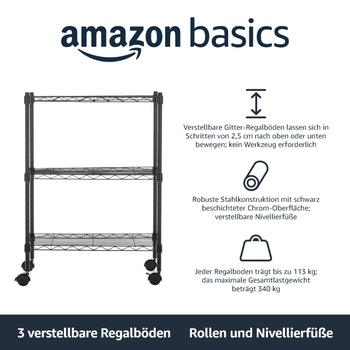 Regál Amazon Basics SL-SUAM-118