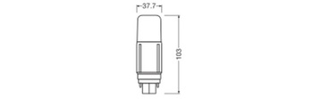 Osram DULUX LED D13 VT EM, G24D, 5,5 W, 700 lm, 4000 K, studené biele svetlo, vhodné pre vertikálne