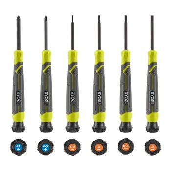 Súprava skrutkovačov Ryobi, 6dielna RHSDS6PC
