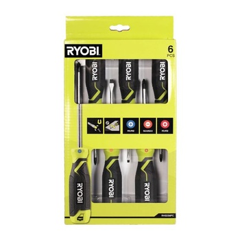 Súprava skrutkovačov Ryobi, 6dielna RHSDS6PC