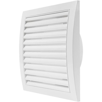Vetracia mriežka Ø150mm 190x190 mm s integrovanou ochranou proti škodcom, stabilná, vetracia mriežka,