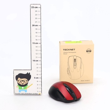 TECKNET Bluetooth myš s Jigglerom, dobíjacia bezdrôtová myš (tri režimy: BT 5.0/3.0 + 2.4G), 4800