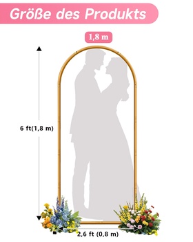 Svadobný oblúk JEBUTU JBT-GXJ-1.8m
