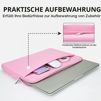 Taška na notebook kompatibilná s notebookmi MacBook Air/Pro 13 až 14 palcov, púzdro na notebook sa