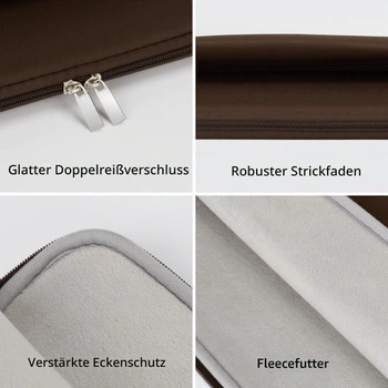 Brašna na notebook kompatibilní s 13 až 14 palcovým MacBookem Air/Pro, pouzdro na notebook se