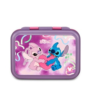 Seven Lilo & Stitch, růžová, 850 ml, žáruvzdorná, vnitřní dělicí přepážka, vhodné do myčky nádobí,