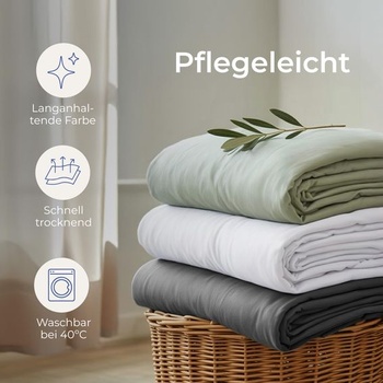 Dreamzie - Ploché prestieradlo bez gumičky 170x260 cm - Mikrovlákno Ultra Soft Tmavo šedá 170 x 260