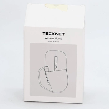 Bezdrôtová myš TECKNET Bluetooth (BT 5.3/5.0+2.4G), bočné rolovacie koliesko, super rýchle rolovanie,