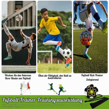 Trenažér kopov na futbal, futbalové/volejbalové tréningové vybavenie, futbalový tréningový sólo,