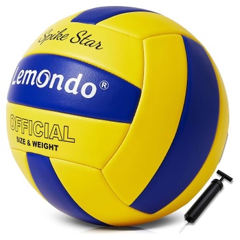 Volejbalová lopta lemondo žlto-modrá