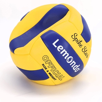 Volejbalová lopta lemondo žlto-modrá