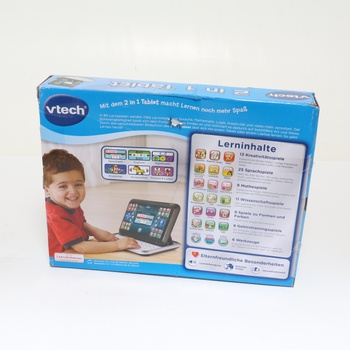 Detský tablet Vtech 2 v 1 čierny DE
