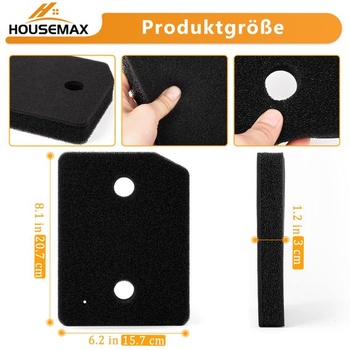 Sada 2 filtrů HOUSEMAX pro sušičku Miele T1 9164761