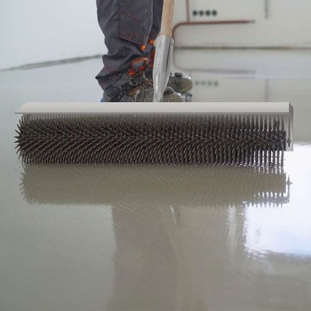 Greensen Spike Screed Roller, Široký valec