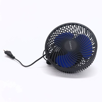 Ventilátor FanGoFast Grow Clip, oscilační, EC motor s 10 rychlostmi, upínací ventilátor pro
