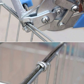 Svorka na drátěné klece pro zvířata s typem 600 kusů, kleště na hřebíky M, kroužky M, klipsy M,