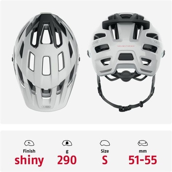 Přilba ABUS MTB Moventor 2.0 - Pohodlná terénní cyklistická přilba - All-Mountain přilba - Pro muže
