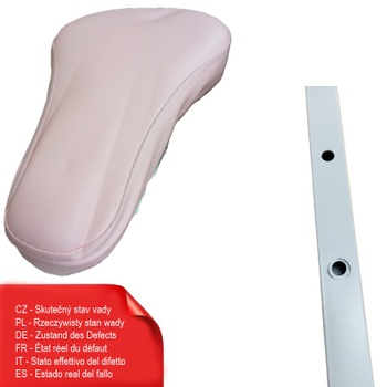 Multifunkčný posilňovací stroj MR-R07W1-EU, nosnosť až 159 kg, skladací, bielo/ružový