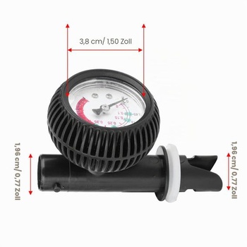 Tlakomer vzduchu Akozon, kajak, loď, surf, nafukovací čln, kanoe pre tlakový testovací stôl,