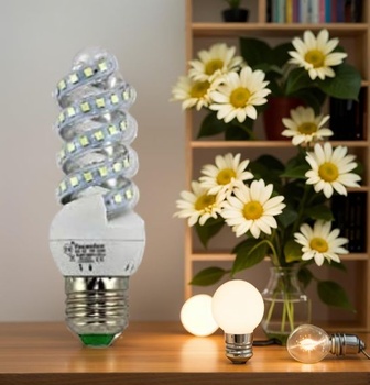 LED MINI SPIRAL žiarovka E27 11W (balenie 5 ks) 3000K