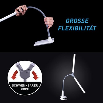 Lampa DuoPro™ s upínacím systémom denného svetla – vysoké CRI 95+, dvojitá hlava, LED (6 000 K, 2