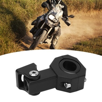 Držiak svetlometov pre motocykle, otočný o 360 stupňov, nastaviteľný 17-33 mm, držiak svetlometov pre