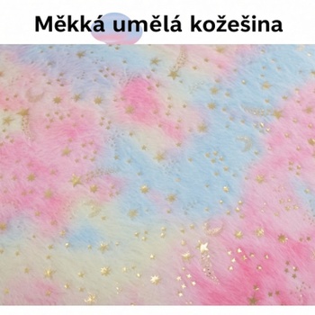Detská otočná stolička s motýlím operadlom, výška 79,5-86,5 cm, viacfarebná