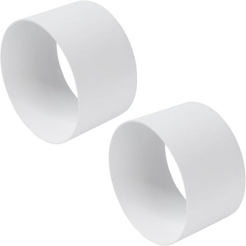 Balení 2 kusů vnější spojky pro kulaté potrubí 150 mm -…