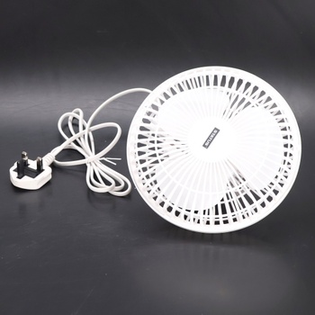 Prenosný 6-palcový stolný ventilátor Status, biely od Statusu