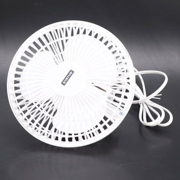 Přenosný 6palcový stolní ventilátor Status, bílý od Statusu