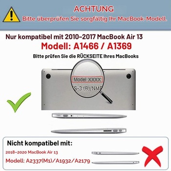 Pouzdro TECOOL kompatibilní se starým MacBookem Air 13