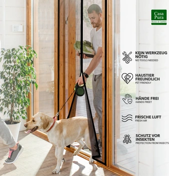 Sieť proti hmyzu Floordirekt 80x210 cm