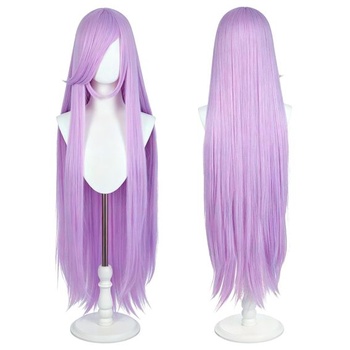 100cm dlhá rovná parochňa pre cosplay, Halloween, DIY styling (orchidea)