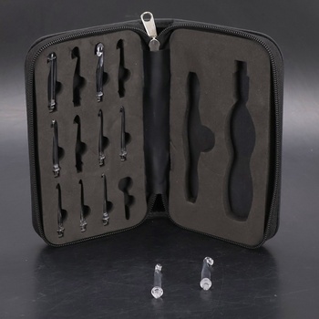 Súprava háčkovacích háčikov s LED osvetlením, 11 veľkostí Chuangdi Ergonomické dobíjacie háčiky na