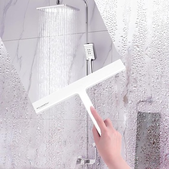 Súprava sprchových stierok 28 cm - silikónová stierka do sprchy, stierka na okná, stierka do kúpeľne,