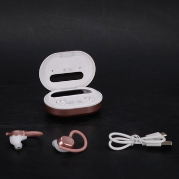Športové Bluetooth slúchadlá, 128hodinové bezdrôtové slúchadlá do uší, Bluetooth 5.3, ENC mikrofón