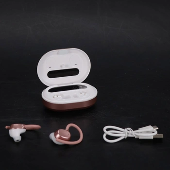 Sportovní Bluetooth sluchátka, 128hodinová bezdrátová sluchátka do uší, Bluetooth 5.3, ENC mikrofon
