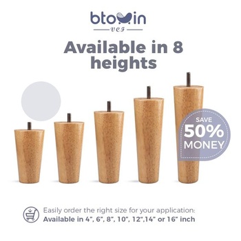 Nohy nábytkové Btowin BN:1207040-01-30/o25