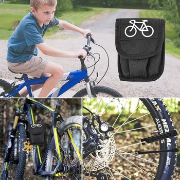 Súprava na opravu bicykla, odnímateľná súprava náradia na bicykel 17 v 1, súprava na opravu bicykla,