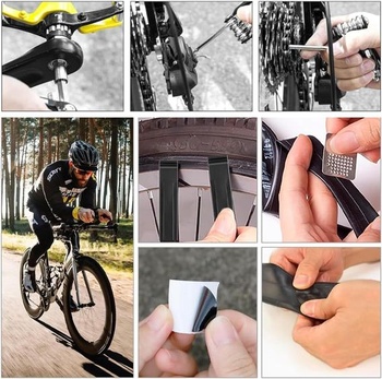 Súprava na opravu bicykla, odnímateľná súprava náradia na bicykel 17 v 1, súprava na opravu bicykla,