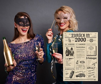 Darček k 26. narodeninám pre mužov - Vtipná karta k 26. narodeninám pre ženy [A4 bez rámčeka]