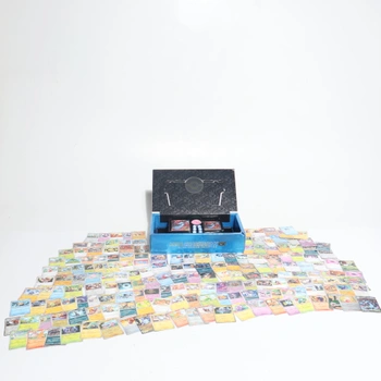 Pokémon: Ultra Premium Mega Charizard X-ex kolekcia z Pokémon TCG (dve holografické promo karty, 18