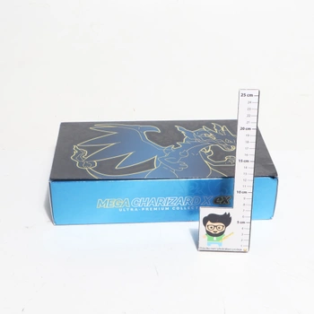 Pokémon: Ultra Premium Mega Charizard X-ex kolekcia z Pokémon TCG (dve holografické promo karty, 18